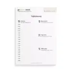 gedankenblock. - Notizblock »Planner« (DIN A5) - Zeitplan und Affirmation 1
