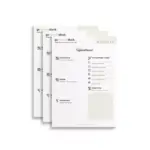 gedankenblock. - Notizblock »Reflection« (DIN A5) - Vorteilspaket 1